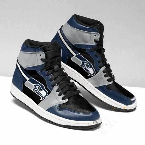 Seattle Seahawks Nfl Football Custom Air Jordan Shoes