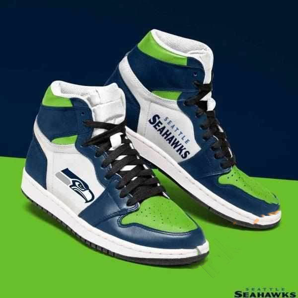 Seattle Seahawks Nfl Football Custom Air Jordan Shoes 14 Seattle Seahawks Nfl Football Custom Air Jordan Shoes