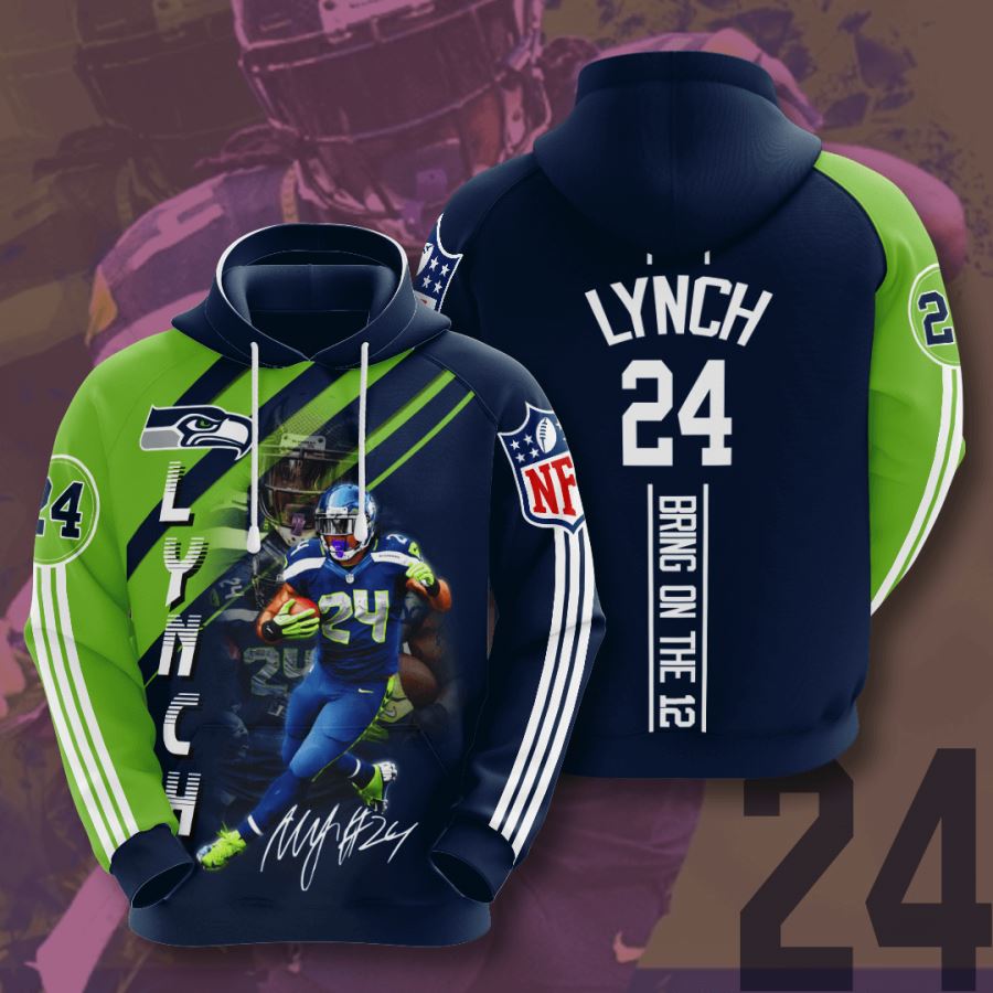 Seattle Seahawks Custom Hoodie 3D
