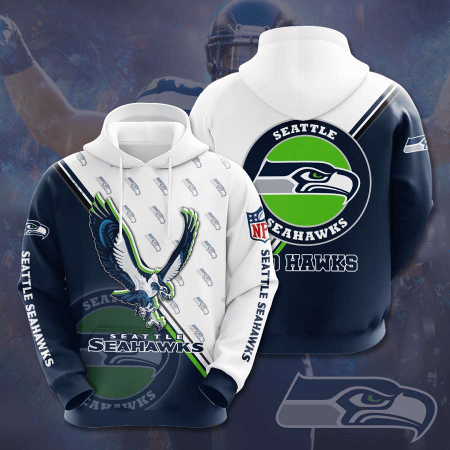 Seattle Seahawks Custom Hoodie 3D