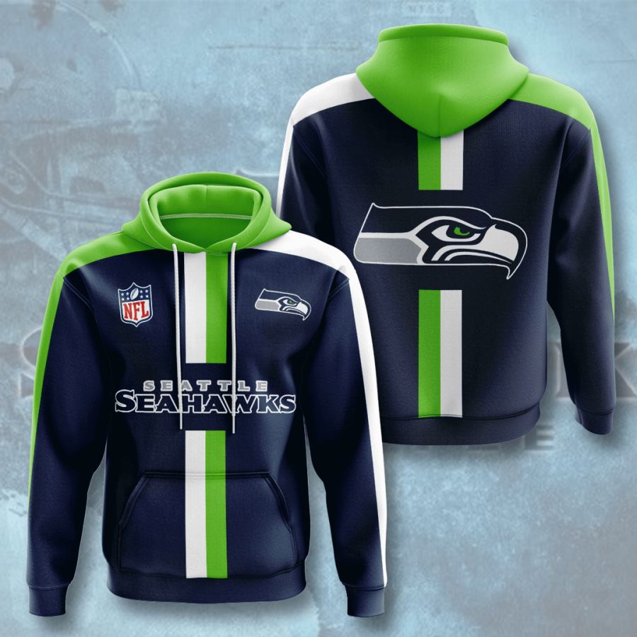 Seattle Seahawks Custom Hoodie 3D