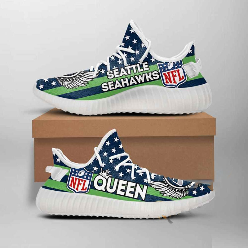 Seattle Seahawks Queen Nfl Yeezy Boost