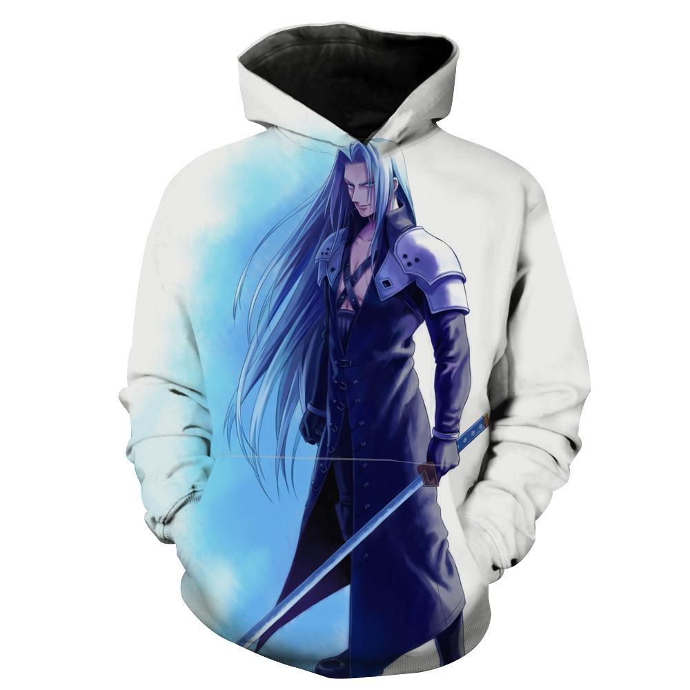 Sephiroth Final Fantasy Gaming Hoodie 3D