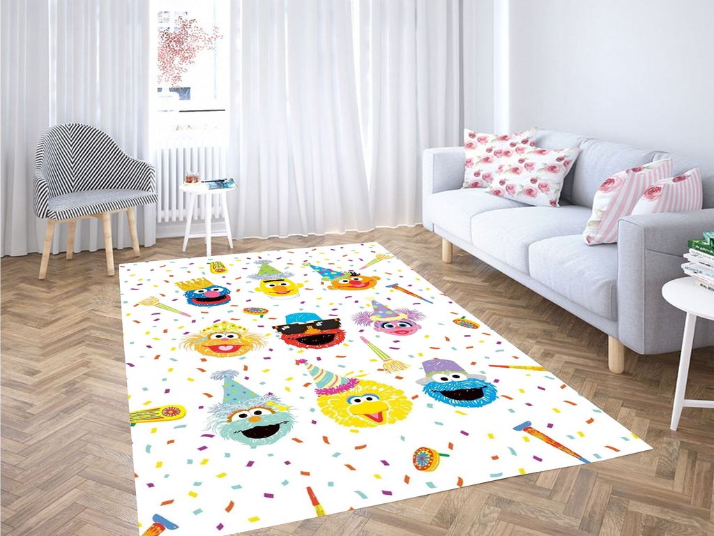 Sesame Street Character Living Room Modern Carpet Rug 9 Sesame Street Character Living Room Modern Carpet Rug