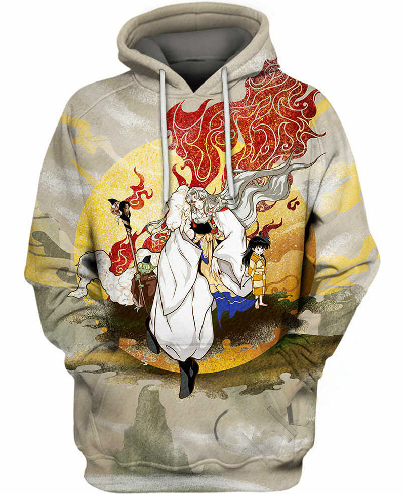 Sesshomaru Hoodie 3D