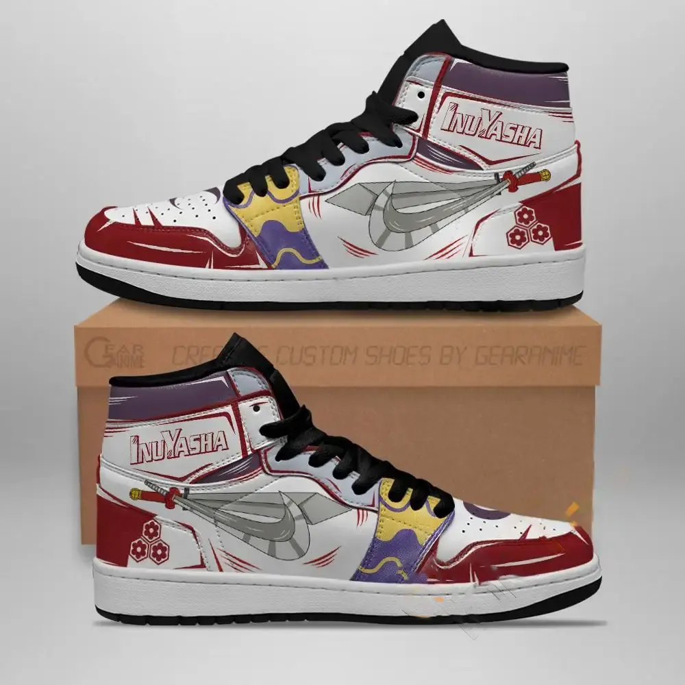 Sesshomaru Sword Inuyasha Anime Leather Amazon Air Jordan Shoes