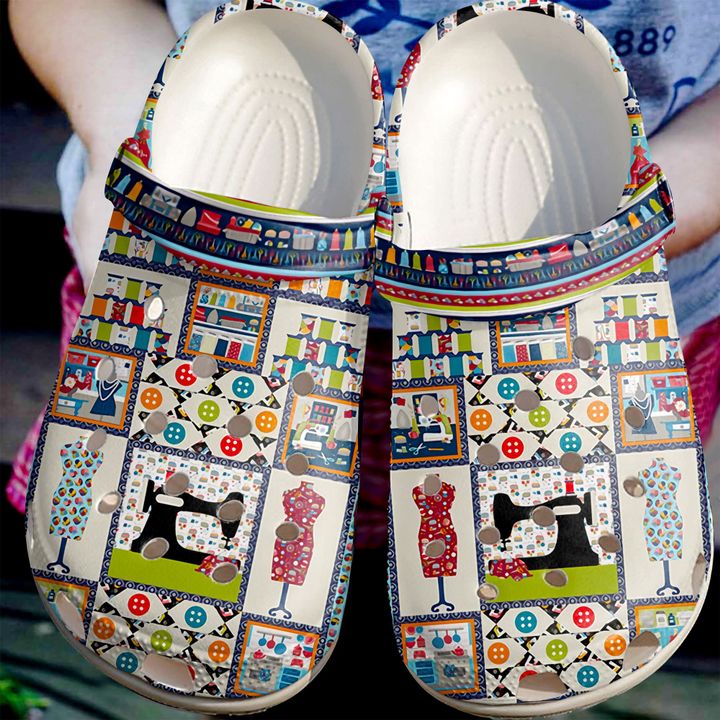 Sewing Crafty Studio Crocs Clog Shoes