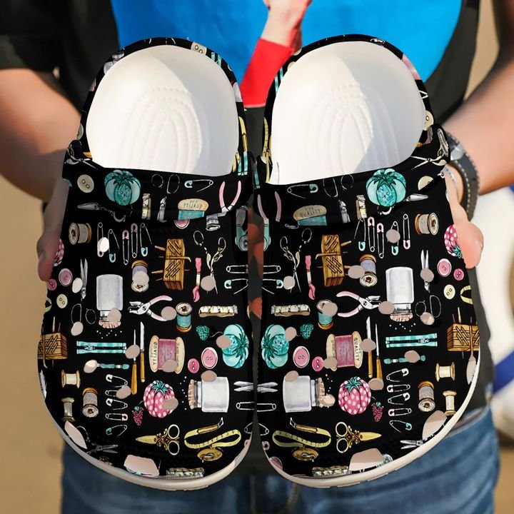 Sewing Passion Crocs Clog Shoes
