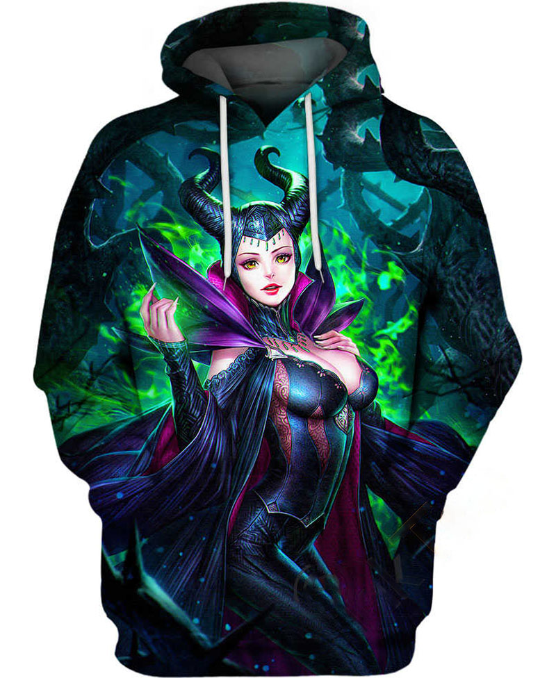 Sexy Maleficent Hoodie 3D