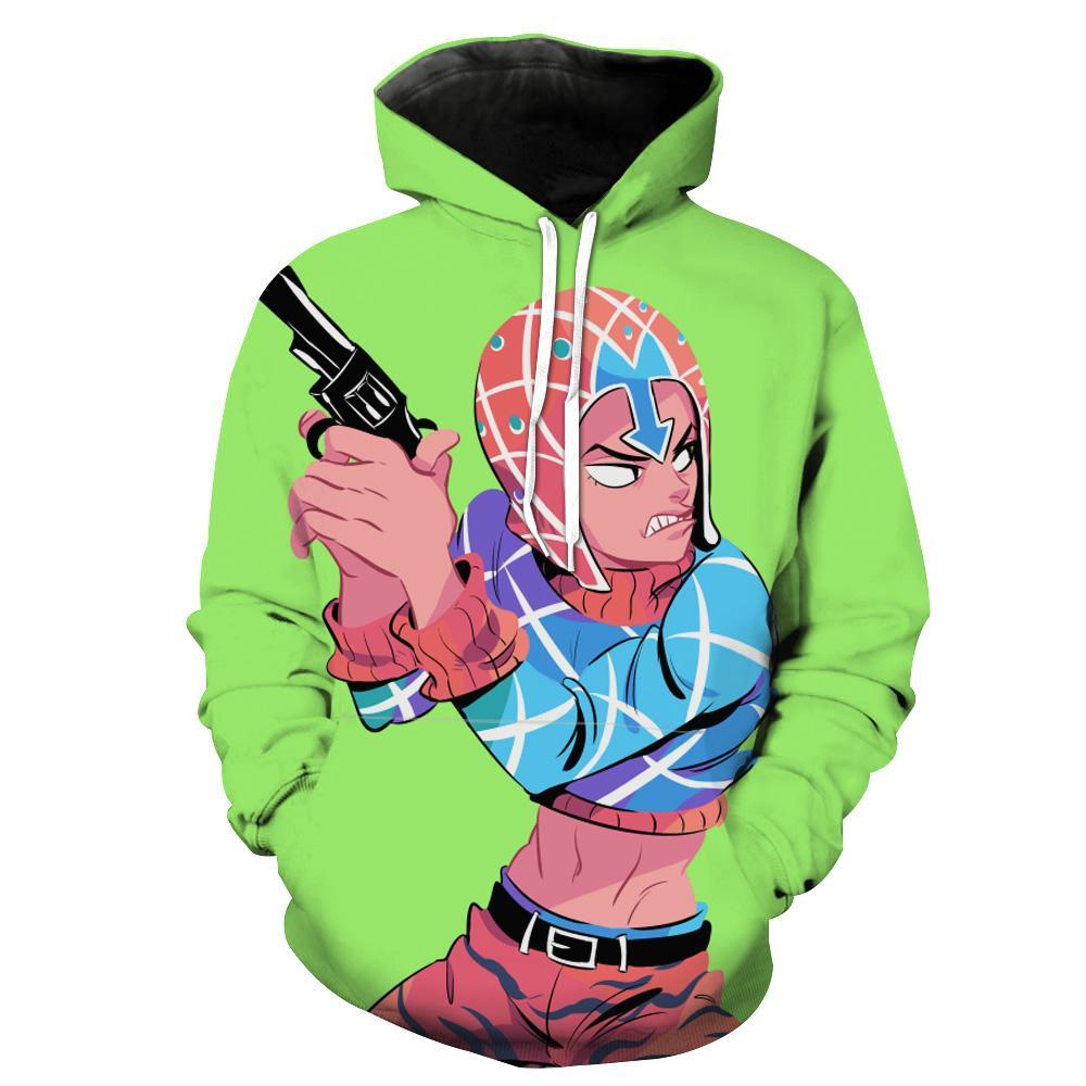 Sexy Pistol Mista Jojo’s Bizarre Adventures Hoodie 3D