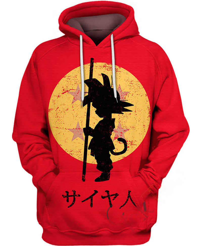 Shadow Son Goku Hoodie 3D