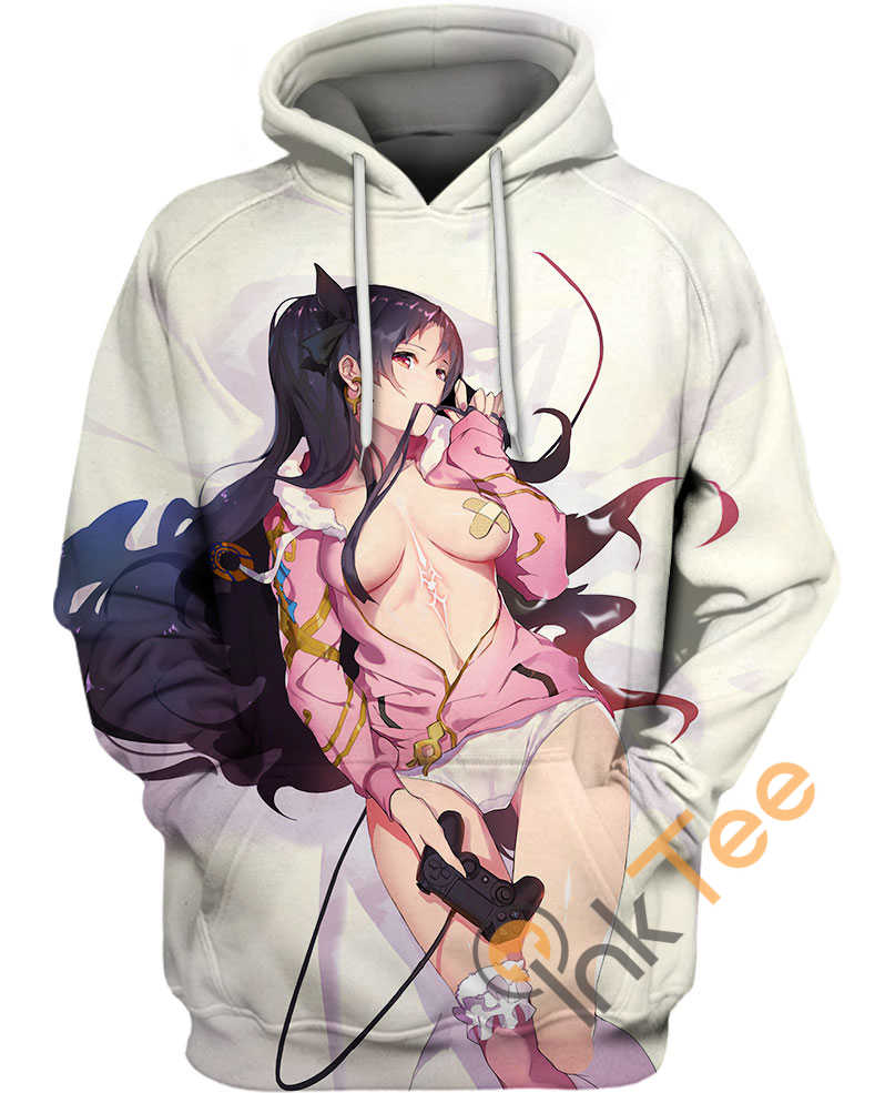 Shameless Girl Ahegao Hoodie 3D