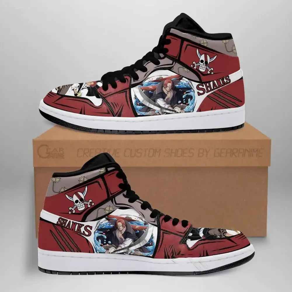 Shank Red Hair Yonko One Piece Anime Amazon Air Jordan Shoes