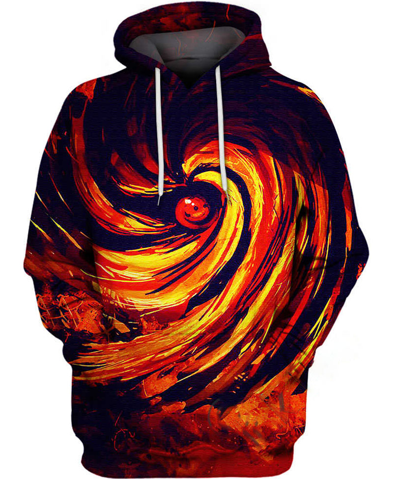 Sharingan Obito Uchiha Hoodie 3D