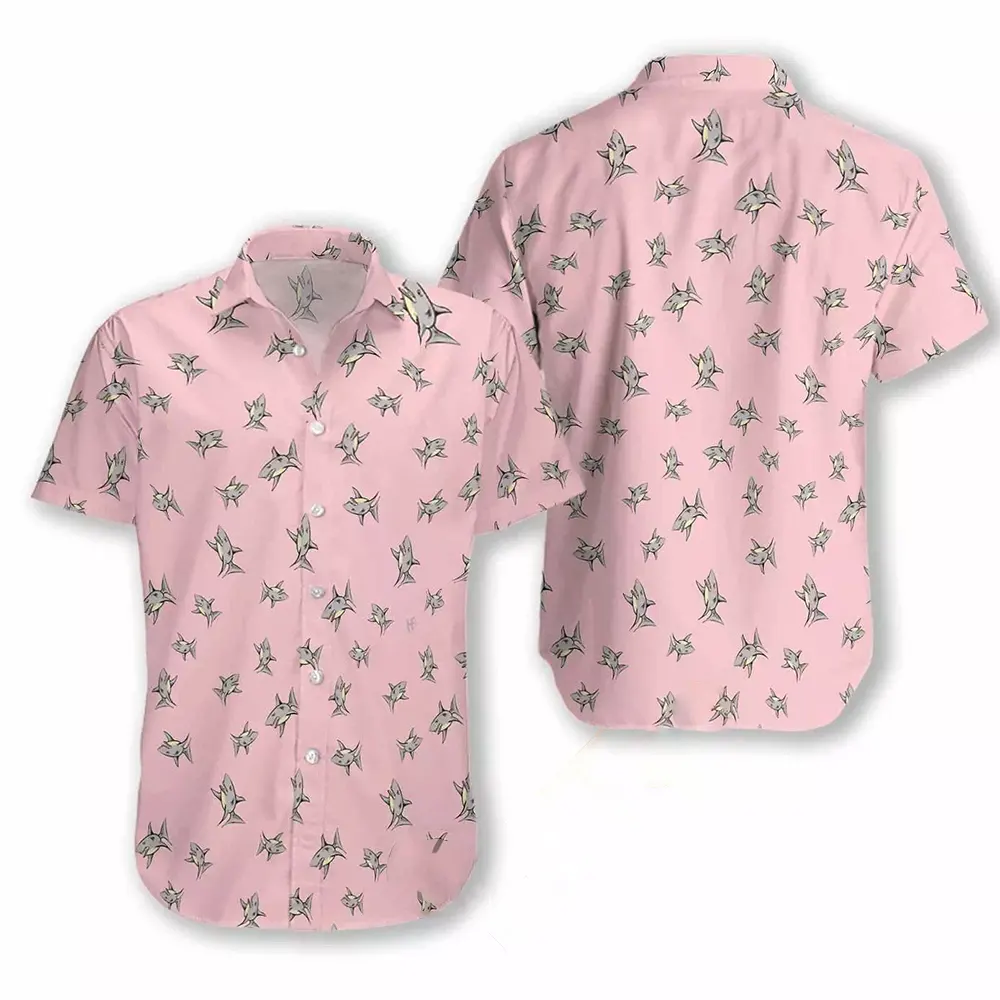 Shark Pattern Hawaiian shirts