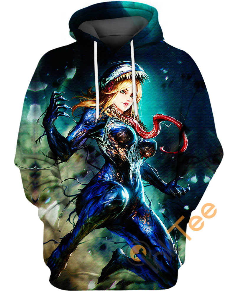 She Venom Hoodie 3D