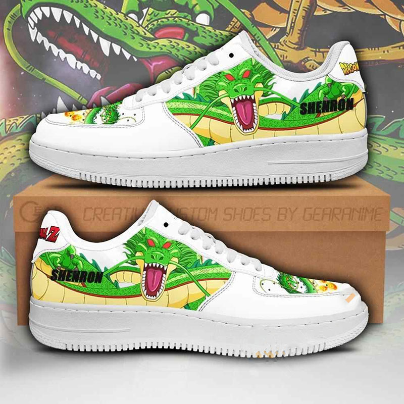 Shenron Custom Dragon Ball Z Anime Nike Air Force Shoes