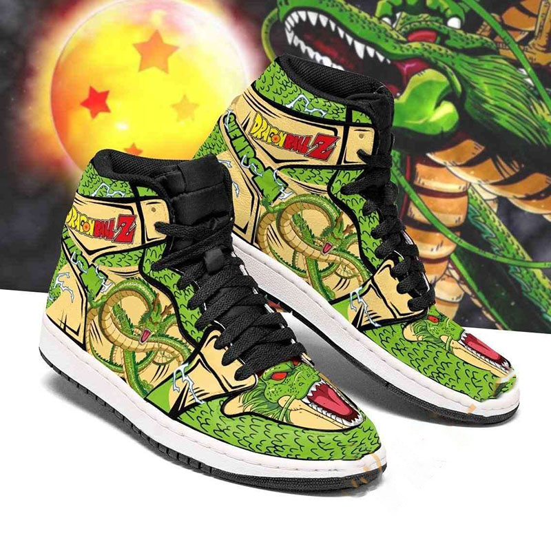 Shenron Dragon Ball Z Anime Sneakers Air Jordan Shoes