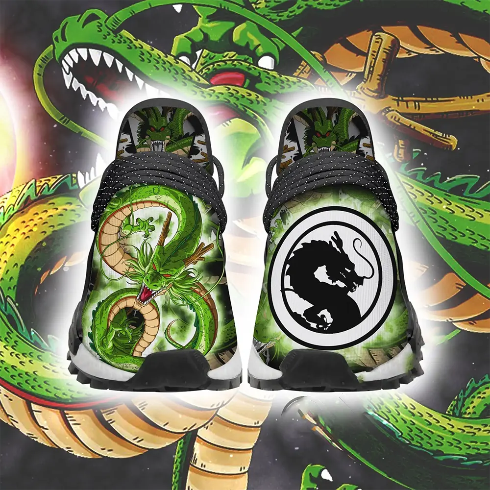 Shenron Symbol Dragon Ball Z Anime Amazon NMD Human Shoes