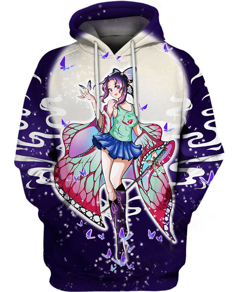 Shinobu Kocho Dance On Space Hoodie 3D