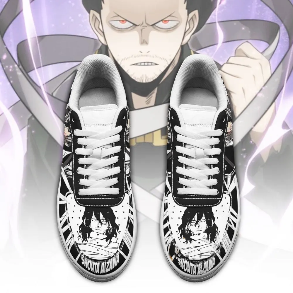 Shouta Aizawa Custom Anime Fan Gift Amazon Nike Air Force Shoes