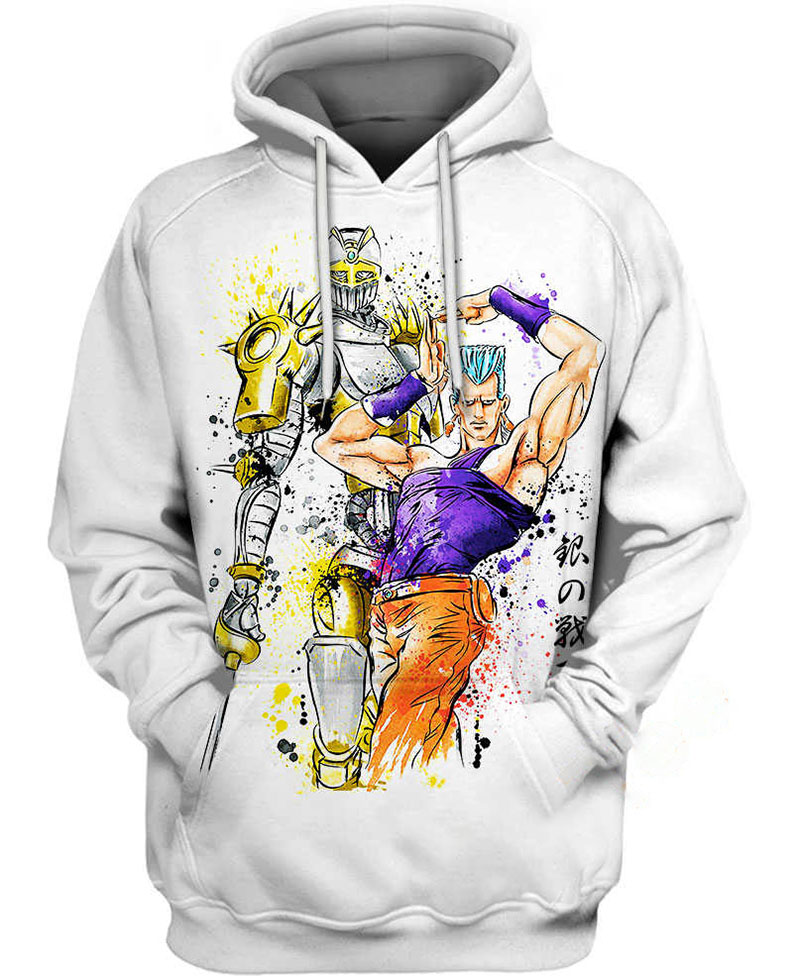 Silver Chariot Hoodie 3D
