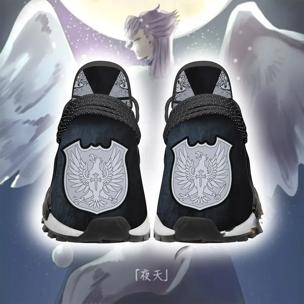 Silver Eagle Magic Knight Black Clover Anime Amazon NMD Human Shoes