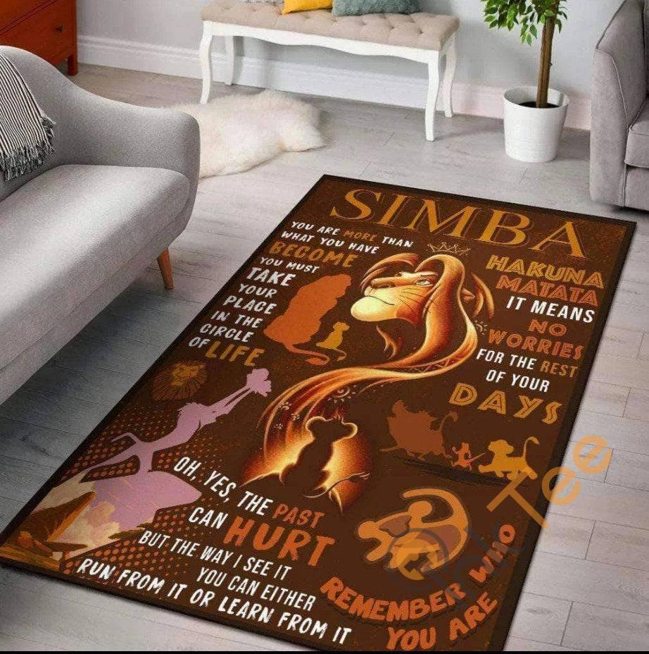 Simba Lion King Disney Christmas Gift For Lover Rug