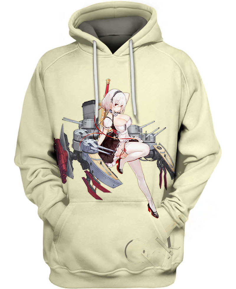 Sirius Azur Lane Hoodie 3D
