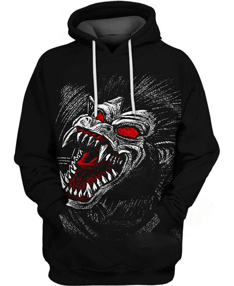 Sketch Ozaru Dragon Ball Hoodie 3D