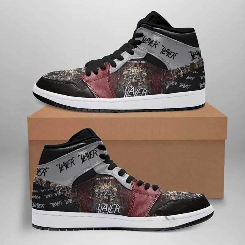 Slayer Custom Air Jordan Shoes 1 Slayer Custom Air Jordan Shoes