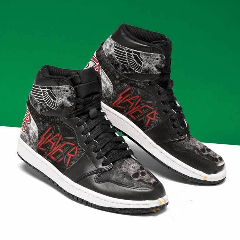 Slayer Custom Air Jordan Shoes 1 Slayer Custom Air Jordan Shoes