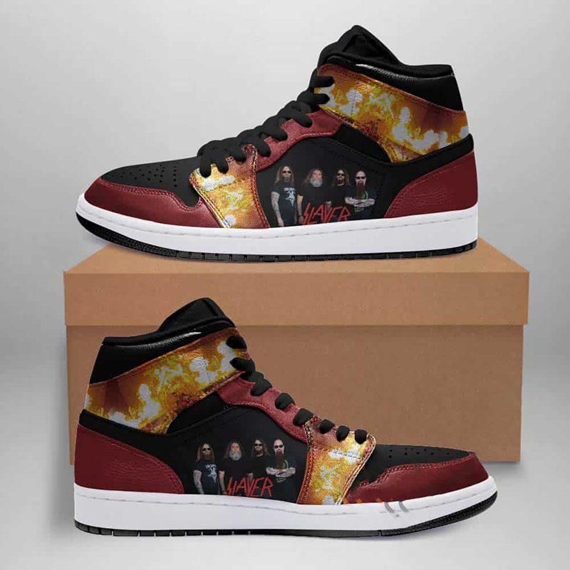 Slayer Custom Air Jordan Shoes