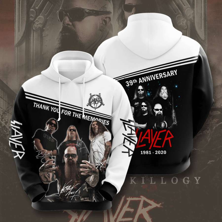 Slayer Custom Hoodie 3D 1 Slayer Custom Hoodie 3D