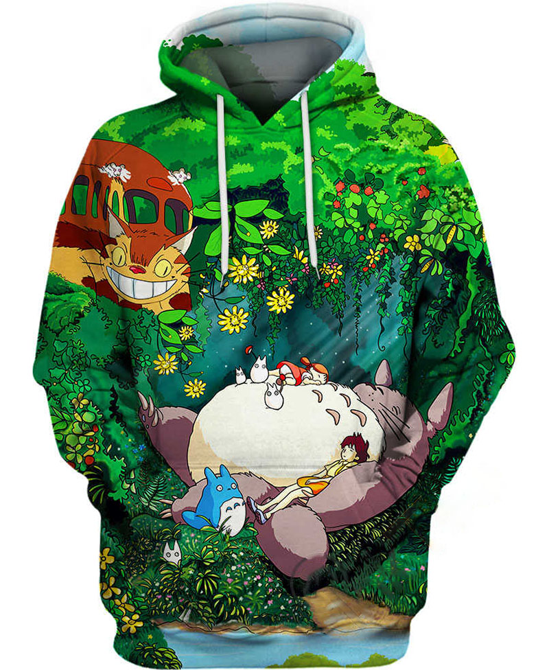 Sleep In The Green Forest Hoodie 3D 9 Sleep In The Green Forest Hoodie 3D