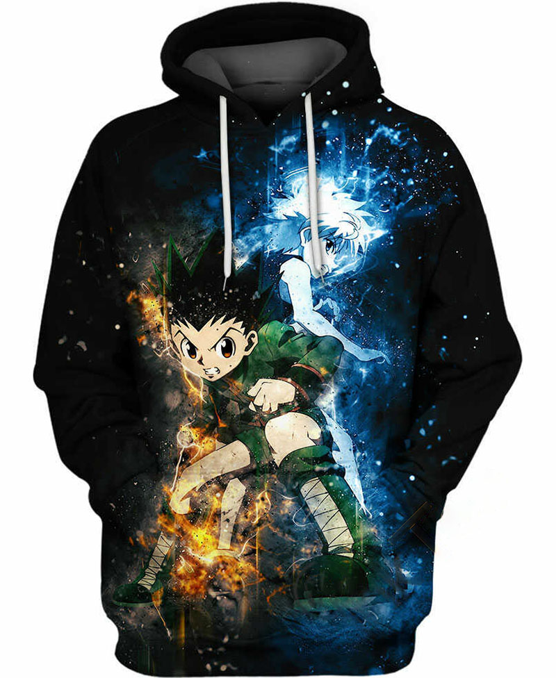 Slim Young Boy Hoodie 3D