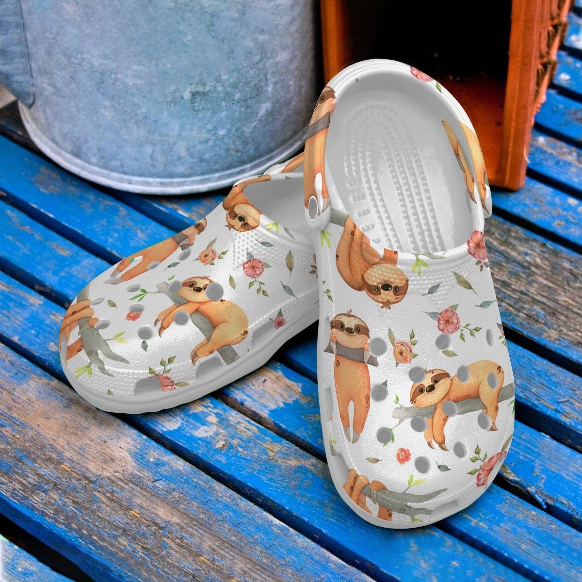 Sloth Cool Crocs Clog Shoes