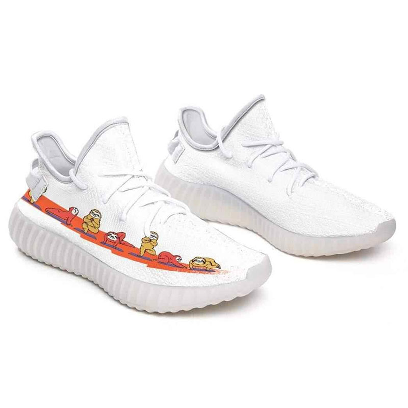 Sloth Doing Yoga Yeezy Boost