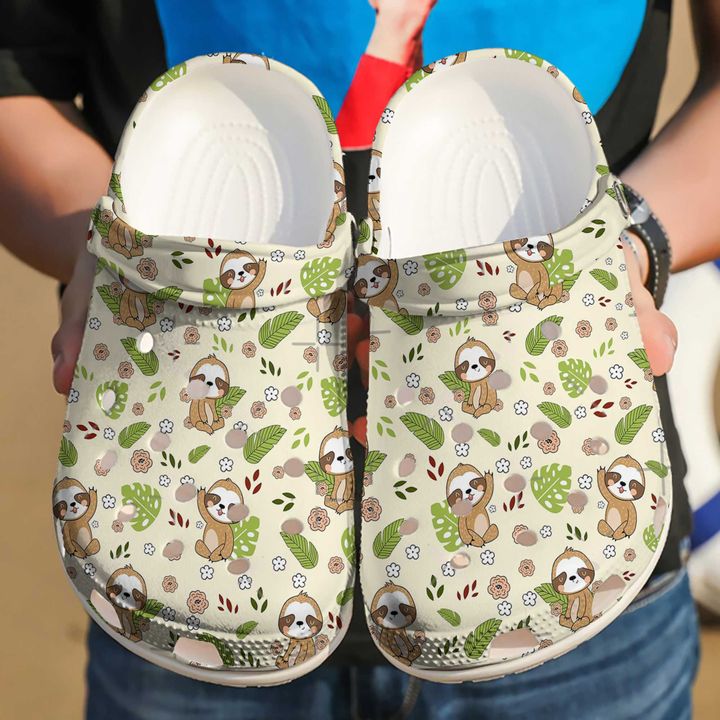 Sloth Hi Crocs Clog Shoes 9 Sloth Hi Crocs Clog Shoes