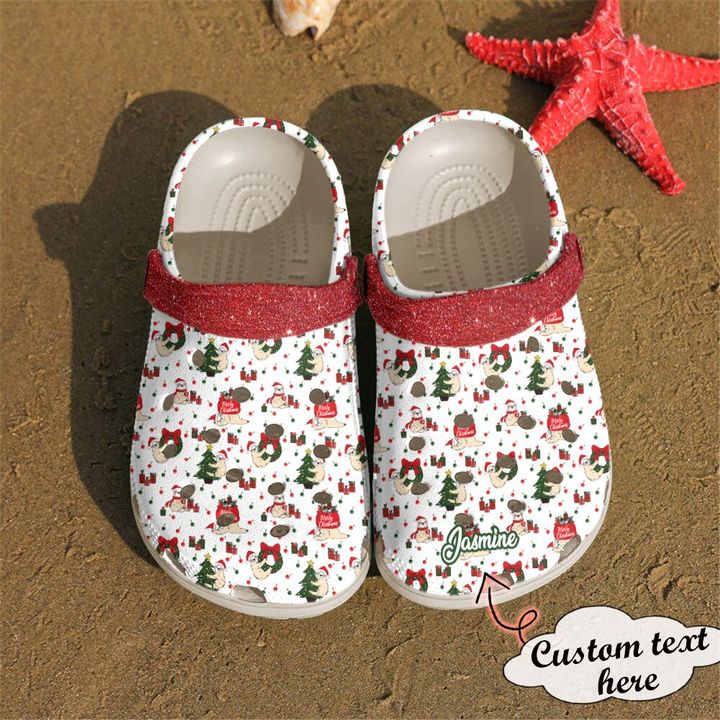 Sloth Personalized Christmas Crocs Clog Shoes