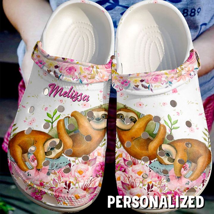 Sloth Personalized Cute Crocs Clog Shoes 1 Sloth Personalized Cute Crocs Clog Shoes
