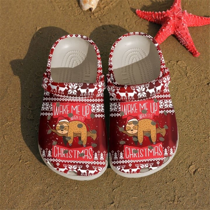 Sloth Wake Me Up Crocs Clog Shoes