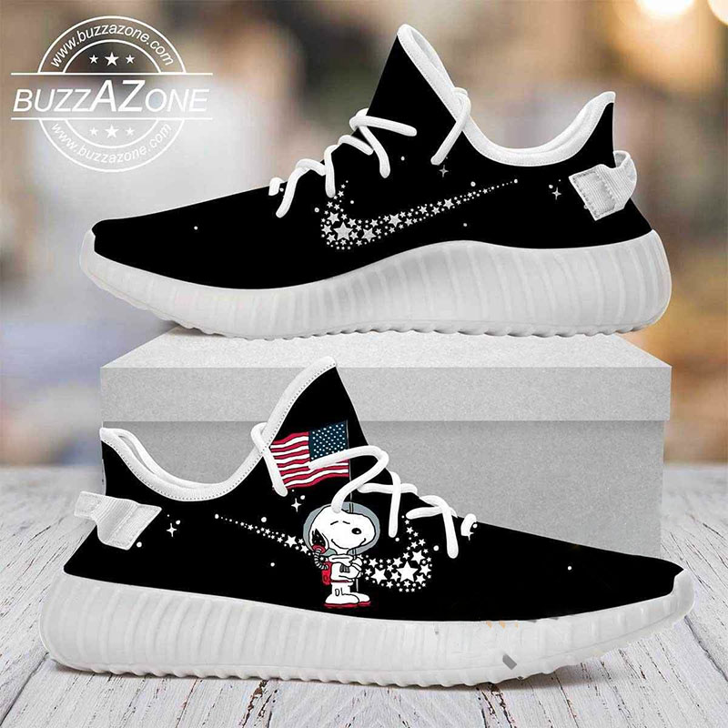 Snoopy Moon Nike Yeezy Boost