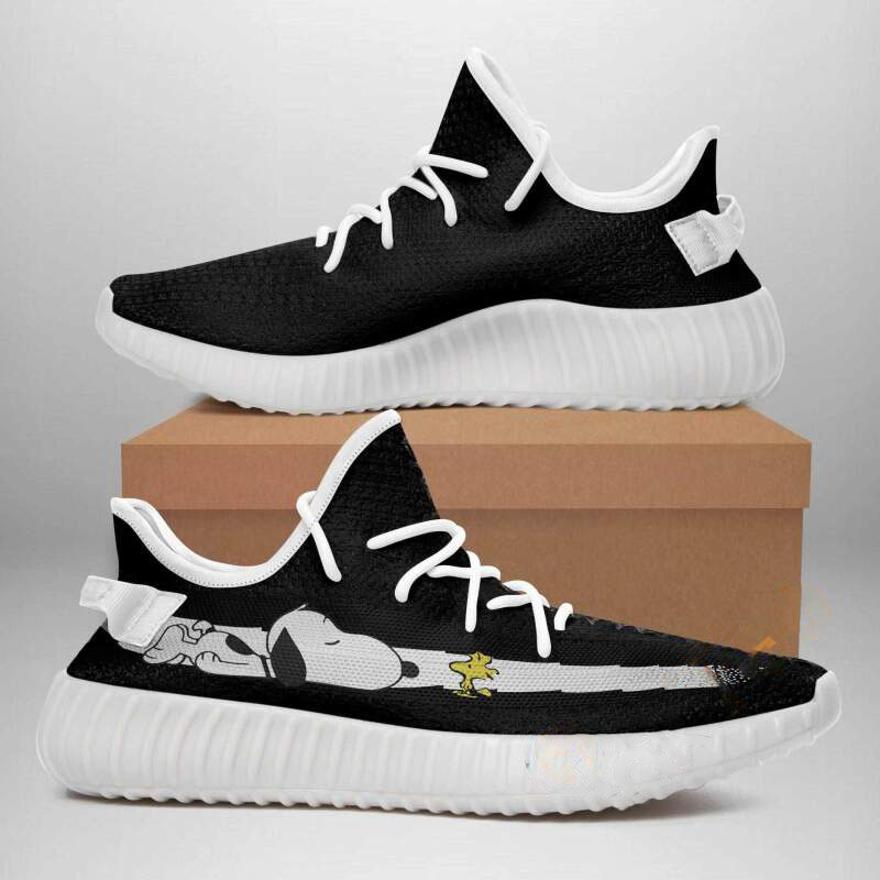 Snoopy Sleeping Yeezy Boost