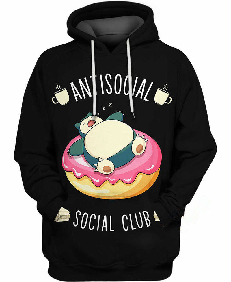 Snorlax Sleep Social Club Hoodie 3D 13 Snorlax Sleep Social Club Hoodie 3D