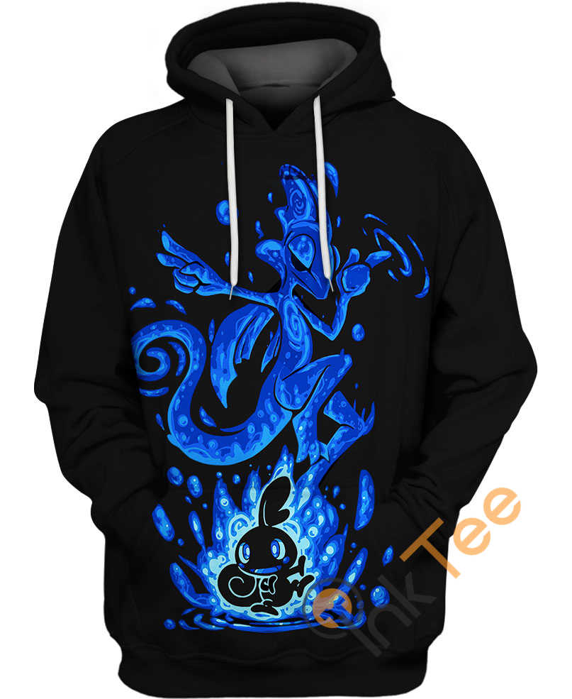 Sobble And Inteleon Pokemon Hoodie 3D 6 Sobble And Inteleon Pokemon Hoodie 3D
