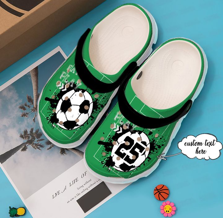 Soccer Eat Sleep Play Crocs Clog Shoes