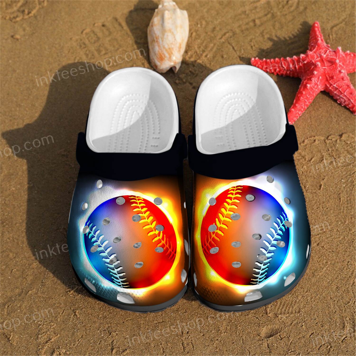 Softball Crocs Clog Shoes