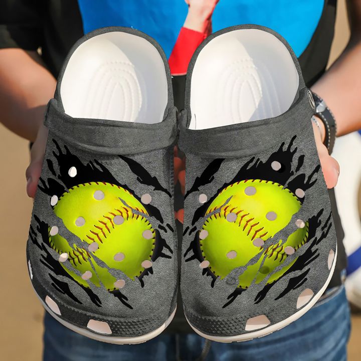 Softball Greetings Crocs Clog Shoes 12 Softball Greetings Crocs Clog Shoes