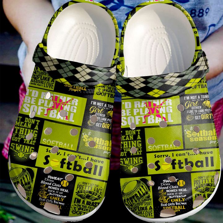 Softball I Have Crocs Clog Shoes